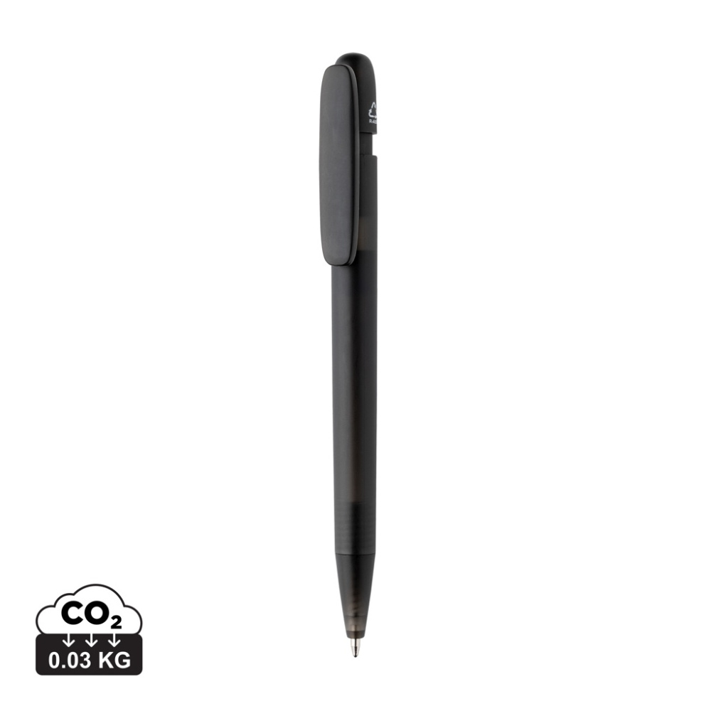 Logo trade promotional merchandise image of: Devin GRS certified RABS pen transparent