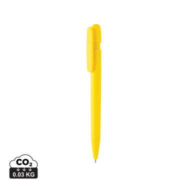 Logo trade promotional giveaways image of: Devin GRS certified RABS pen solid