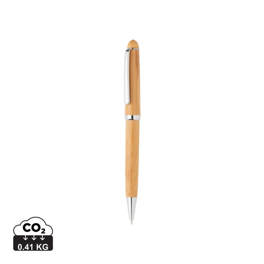 Logo trade corporate gift photo of: Bamboo pen in box