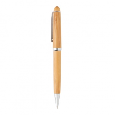 Logo trade promotional gifts image of: Bamboo pen in box