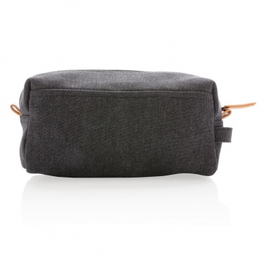 Logotrade promotional merchandise image of: Canvas toiletry bag PVC free
