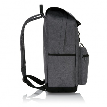 Logo trade corporate gifts image of: Laptop backpack with magnetic buckle straps