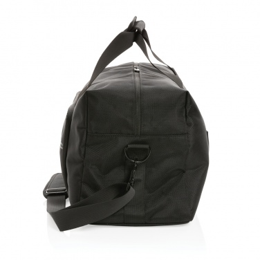 Logo trade corporate gifts image of: Swiss Peak AWARE™ RPET Voyager weekend bag