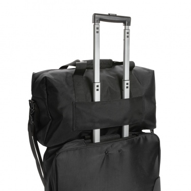 Logo trade promotional gifts picture of: Swiss Peak AWARE™ RPET Voyager weekend bag