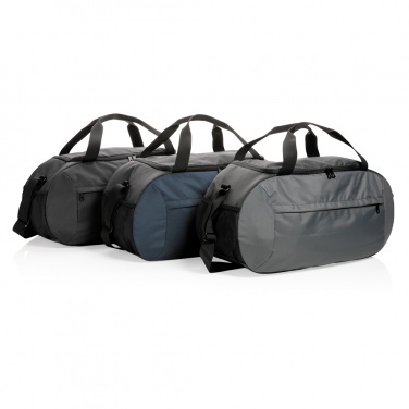 Logo trade corporate gifts picture of: Impact AWARE™ RPET modern sports duffel