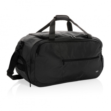 Logo trade promotional items picture of: Swiss Peak AWARE™ RPET sports duffel bag