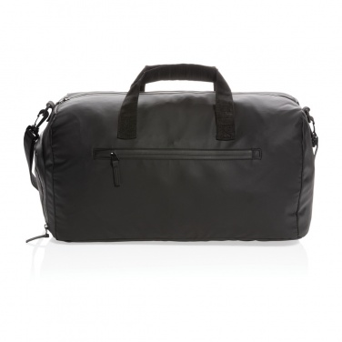 Logo trade promotional merchandise photo of: Fashion black weekend bag PVC free