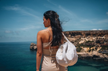 Logotrade promotional item image of: Impact Aware™ 285gsm rcanvas duffel bag undyed