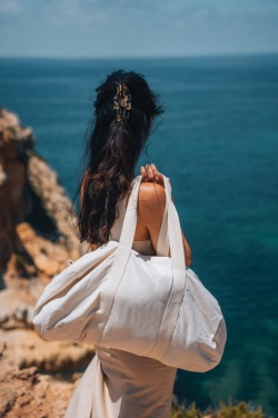 Logotrade promotional giveaways photo of: Impact Aware™ 285gsm rcanvas duffel bag undyed