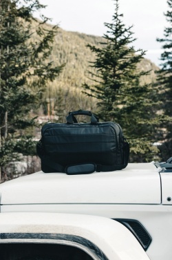 Logo trade corporate gifts picture of: Armond AWARE™ RPET weekend duffel bag