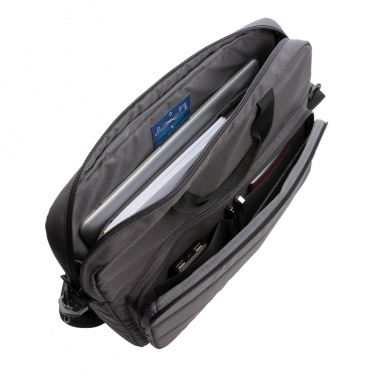 Logo trade advertising products image of: Impact AWARE™ RPET 15.6" laptop bag