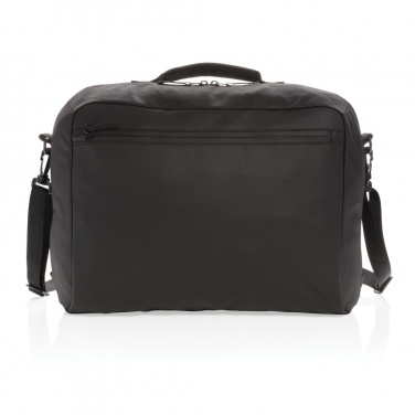 Logotrade business gifts photo of: Fashion black 15.6" laptop bag PVC free