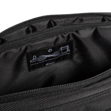 Logotrade promotional gift picture of: Swiss Peak RPET Voyager RFID 15.6" laptop bag