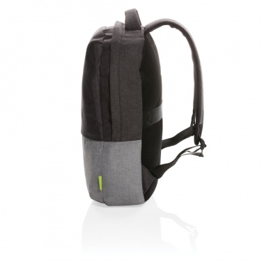 Logotrade promotional item image of: Duo colour RPET 15.6" RFID laptop backpack PVC free