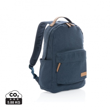 Logotrade advertising products photo of: Impact AWARE™ 16 oz. recycled canvas backpack