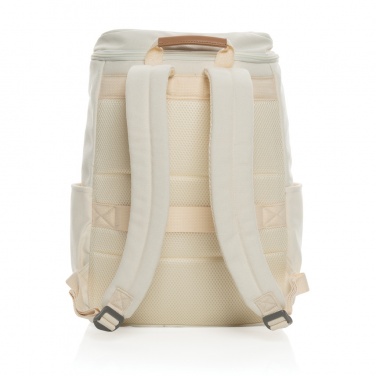 Logotrade promotional giveaway picture of: Impact AWARE™ 16 oz. recycled canvas 15" laptop backpack