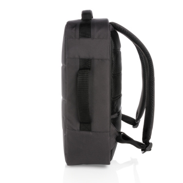 Logotrade corporate gift image of: Impact AWARE™ RPET anti-theft 15.6" laptop backpack
