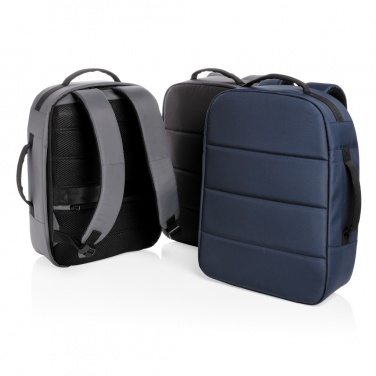 Logotrade business gifts photo of: Impact AWARE™ RPET anti-theft 15.6" laptop backpack