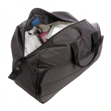 Logo trade promotional merchandise photo of: Impact AWARE™ RPET weekend duffel