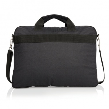 Logo trade business gifts image of: Deluxe 15” laptop bag