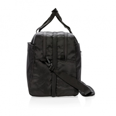 Logo trade promotional giveaways picture of: Swiss Peak RFID duffle with suitcase opening