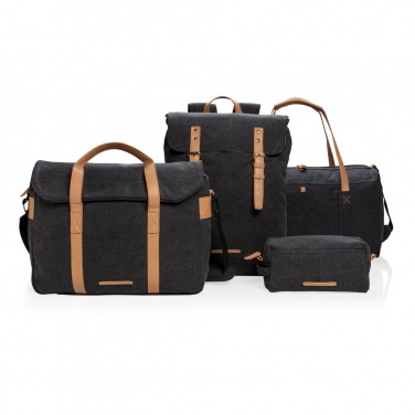 Logotrade advertising product picture of: Canvas travel/weekend bag PVC free