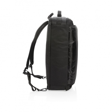 Logo trade business gifts image of: Swiss peak convertible travel backpack PVC free