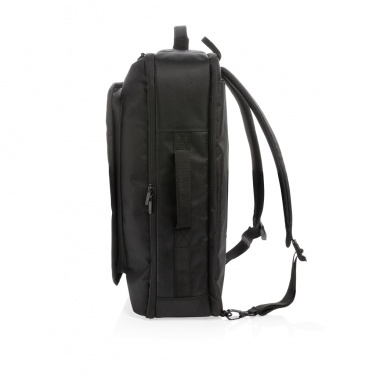 Logo trade promotional giveaways image of: Swiss peak convertible travel backpack PVC free