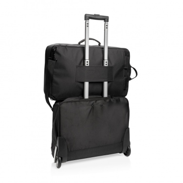 Logotrade business gift image of: Swiss peak convertible travel backpack PVC free