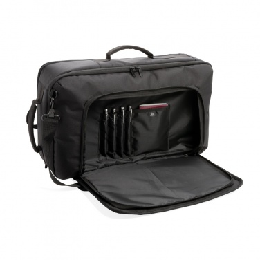 Logotrade promotional giveaway picture of: Swiss peak convertible travel backpack PVC free