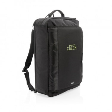 Logotrade promotional merchandise photo of: Swiss peak convertible travel backpack PVC free