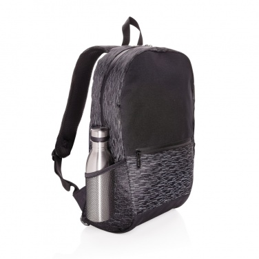 Logo trade promotional products picture of: AWARE™ RPET Reflective laptop backpack