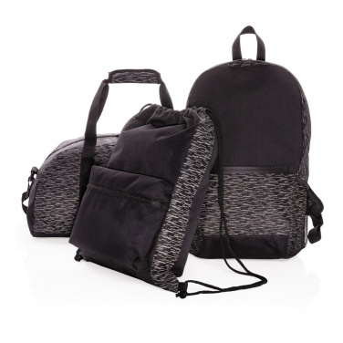 Logotrade promotional giveaway picture of: AWARE™ RPET Reflective laptop backpack