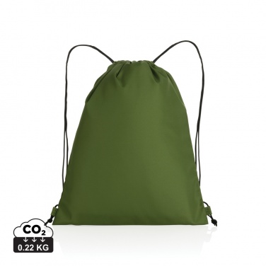 Logotrade corporate gift image of: Impact AWARE™ RPET 190T drawstring bag