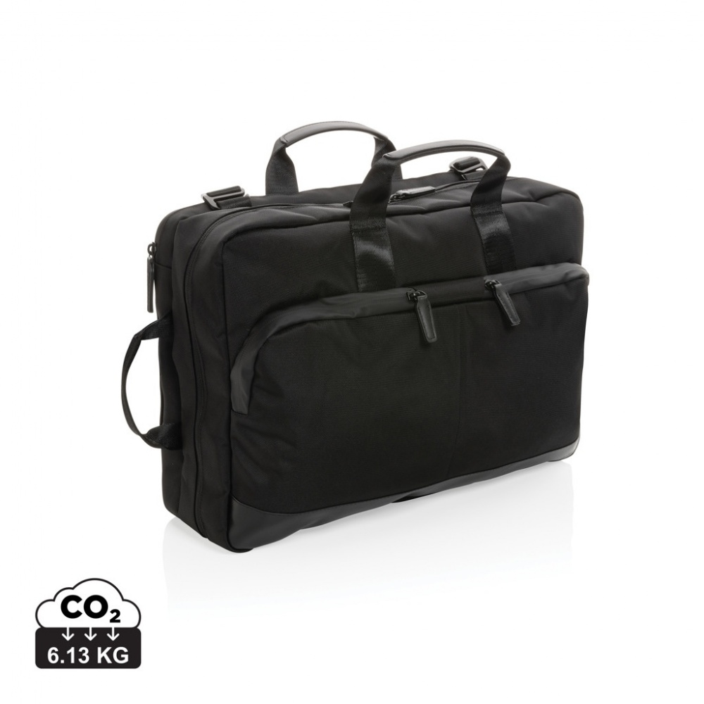 Logo trade promotional giveaway photo of: Swiss Peak Aware™ executive 2-in-1 laptop backpack