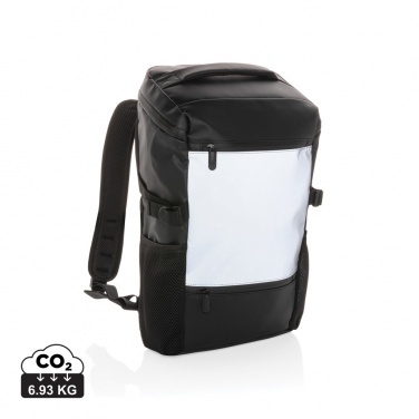 Logo trade promotional items picture of: PU high visibility easy access 15.6" laptop backpack