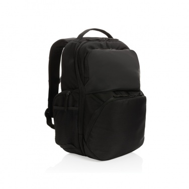Logo trade advertising products image of: Swiss Peak AWARE™ RPET 15.6 inch commuter backpack