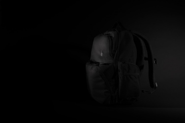Logotrade promotional gift image of: Swiss Peak AWARE™ RPET 15.6 inch commuter backpack