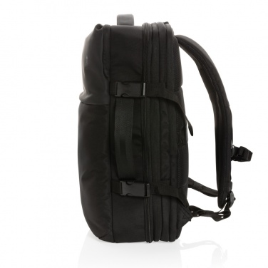 Logotrade corporate gift image of: Swiss Peak AWARE™ RPET 15.6' expandable weekend backpack