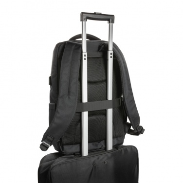 Logotrade business gifts photo of: Swiss Peak AWARE™ RPET Voyager 15.6" laptop backpack