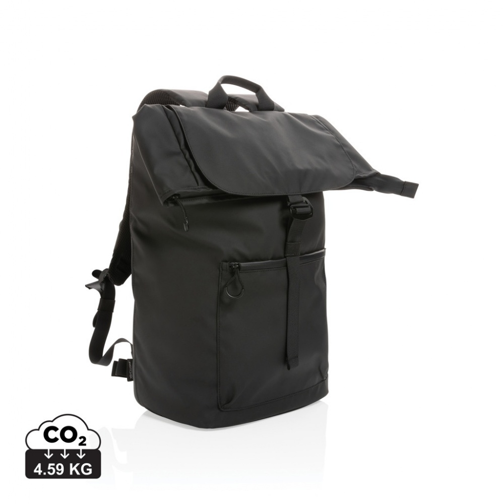 Logotrade corporate gifts photo of: Impact AWARE™ RPET water resistant 15.6" laptop backpack