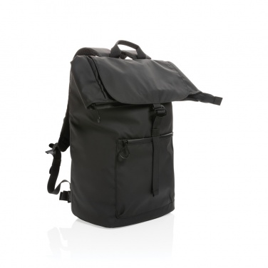 Logotrade promotional gift image of: Impact AWARE™ RPET water resistant 15.6" laptop backpack