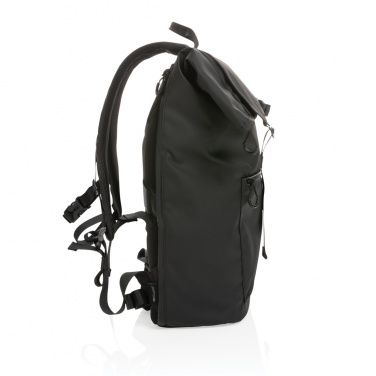 Logo trade business gift photo of: Impact AWARE™ RPET water resistant 15.6" laptop backpack