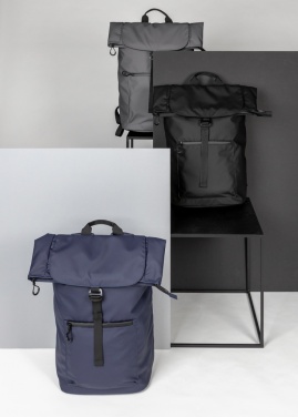 Logo trade promotional product photo of: Impact AWARE™ RPET water resistant 15.6" laptop backpack