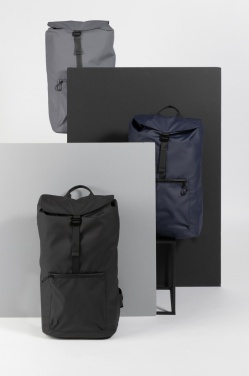 Logo trade promotional products image of: Impact AWARE™ RPET water resistant 15.6" laptop backpack