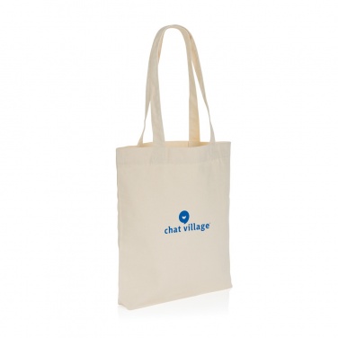 Logo trade corporate gifts image of: Impact AWARE™ 285gsm rcanvas tote bag undyed