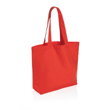 Logo trade promotional giveaways image of: Impact Aware™ 240 gsm rcanvas shopper w/pocket