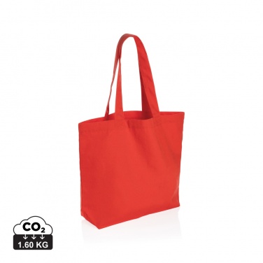 Logo trade promotional gift photo of: Impact Aware™ 240 gsm rcanvas shopper w/pocket