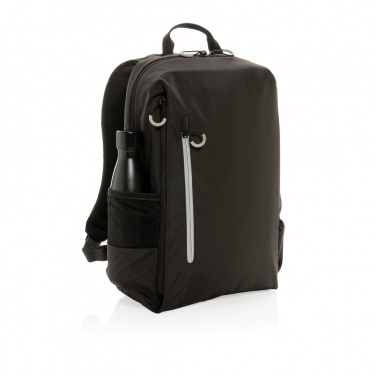 Logo trade promotional merchandise picture of: Impact AWARE™ Lima 15.6' RFID laptop backpack