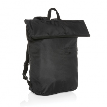 Logo trade promotional merchandise photo of: Dillon AWARE™ RPET lightweight foldable backpack